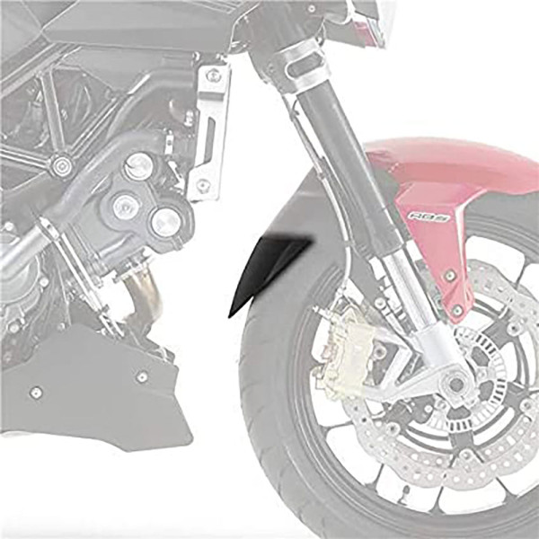 Pyramid Plastics Pyramid extenda fenda | matte black | aprilia shiver 750 2008>2016